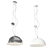 Modern Pacheco Pendant Light Set 3D model small image 2