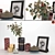 Elegant Highpoly Decor Set 3D model small image 1