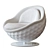 Eagle Golf Ball Chair 3D model small image 4