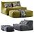Zoe Lounge Chair: Casual Comfort in Every Size 3D model small image 3