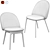 Ergonomic Shell Design Chair 3D model small image 4