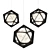 Title: Quasi Light: Futuristic Olafur Eliasson Lamp 3D model small image 2