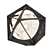 Title: Quasi Light: Futuristic Olafur Eliasson Lamp 3D model small image 3