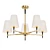 Modern Zaragoza Chandelier- Stylish Lighting Solution 3D model small image 1