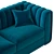 Origami Kito Sofa: Modern Elegance for Your Home 3D model small image 6