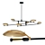 Aventura Disco Chandelier 6-Light 3D model small image 1