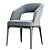 Sleek Loom M Chair | Modern Elegance 3D model small image 4