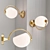 Elegant Phase Wall Sconce 3D model small image 2