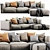 Poliform Shangai Chaise Lounge: Elegant and Versatile Seating 3D model small image 3