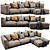 Poliform Shangai Chaise Lounge: Elegant and Versatile Seating 3D model small image 6