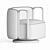 Elegant Kelly Bracelet Armchair 3D model small image 4