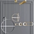 Elegant LED Pendant Light 3D model small image 2