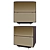 Hendrick Filing Cabinet - Rockwell Collection 3D model small image 1