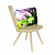  Contemporary Embroidered Chair: Cappellini's Spring Edition 3D model small image 1