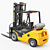 EQUIPMAX 3000 Forklift: Maximum Efficiency for Your Warehouse. 3D model small image 3