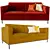 Title: LARSON Sofa: A Symphony of Comfort 3D model small image 2