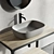 Able Single Vanity Unit Set 3D model small image 2