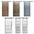  Versatile Sliding Doors: 5 Types, Multiple Materials 3D model small image 9