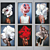 Elegant Framed Canvas Art 3D model small image 1