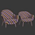 Elegant Comfort: Poliform Mad & Queen 3D model small image 5
