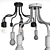 Nowodvorski Flex Ceiling Chandelier 3D model small image 3