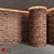 Burnt Clinker Bricks - High Quality Textures & 3D Models 3D model small image 1