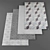 Title: Elegant Collection of De Dimora Rugs 3D model small image 1
