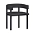 Sleek T Chair: Modern Elegance 3D model small image 1