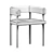 Sleek T Chair: Modern Elegance 3D model small image 3