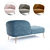 Velvet Daybed, LEONE 3D model small image 4