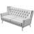 Elegant Florence Sofa: 1826x803x892mm 3D model small image 4