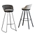 Elegant Romy Barstool: Stylish Seating Solution 3D model small image 5