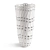 Elegant White Cal Vase 3D model small image 1