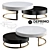 Sleek Modern Coffee Table: Deprimo AP00218 3D model small image 1