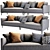 Luxury Coco Interface Furniture 3D model small image 3