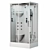 SSWW BU102A Steam Shower with Hydro Massage 3D model small image 1