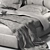 Ditre Italia Papilo Bed: Modern Elegance for Your Bedroom 3D model small image 5