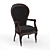 Timeless Elegance: Classic Chair for Unreal Engine & Unity 3D model small image 2