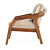 Elegant Comfort: Poltrone Armchair 3D model small image 3