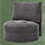 Round Wingback Armchair: Modern Design, Corona Render Compatible 3D model small image 4