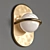 Golden Ball Wall Sconces 3D model small image 1