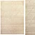 Luxury Diamond Jute Rug 3D model small image 1