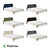 Lagom Hill Chips Bed 3D model small image 2