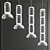 Ethereal Glass Pendant Light 3D model small image 3