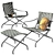 Modern Outdoor Elegance: Flexform Carlotta 3D model small image 1