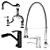 4-Piece Mixer Set: Zorg Steel Hammer, Bennberg, Nicolazzi, Kitchen Sink Shower 3D model small image 1