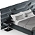 Luxury Elve Bed 3D model small image 2