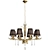 Elegant Lux Accademy SP8 Pendant Light 3D model small image 4