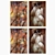 Diverse Wall Paintings Set 3D model small image 3