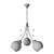 Radiant Elegance Chandelier 3D model small image 2